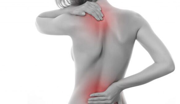ความเจ็บปวดสำหรับ osteochondrosis