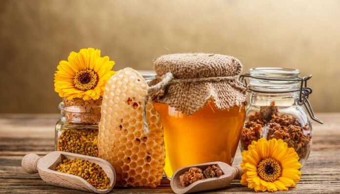 น้ำผึ้งสำหรับการรักษา osteochondrosis ปากมดลูก